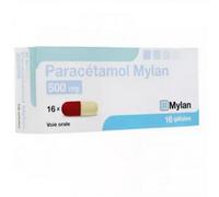 Médicaments sans ordonnance > Médicaments contre les douleurs et la fièvre > Paracétamol Paracétamol Viatris 500 mg Gélules x 16