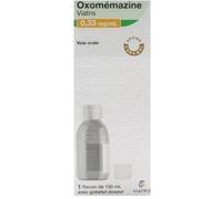 Médicaments sans ordonnance > Médicaments contre les maux de gorge et la toux > Médicaments contre la toux Oxomémazine Mylan Viatris 0,33 mg/ml Sirop 150 ml - Toux - Pharmacie en ligne LaSante.net