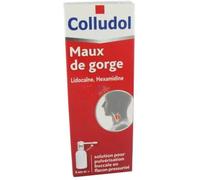 Médicaments sans ordonnance > Médicaments contre les maux de gorge et la toux > Médicaments contre le mal de gorge Colludol 30 ml - Maux de gorge - Pharmacie en ligne LaSante.net