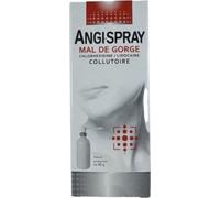 Médicaments sans ordonnance > Médicaments contre les maux de gorge et la toux > Médicaments contre le mal de gorge Angispray Collutoire 40 ml