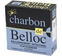 Médicaments sans ordonnance > Médicaments contre les troubles de digestion et les nausées > Médicaments contre les ballonnements Charbon de Belloc 125 mg Capsules mollesx 36