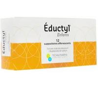 Médicaments sans ordonnance > Médicaments contre les troubles de digestion et les nausées > Médicaments contre la constipation Eductyl Enfants Suppositoires Effervescents x 12