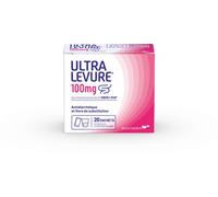 Médicaments sans ordonnance > Médicaments contre les troubles de digestion et les nausées > Médicaments contre la diarrhée Ultra Levure 100 mg x 20 - Diarrhée - Pharmacie en ligne LaSante.net