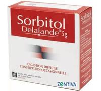 Médicaments sans ordonnance > Médicaments contre les troubles de digestion et les nausées > Médicaments contre la digestion difficile Sorbitol Delalande 5 g Sachets-doses x 30