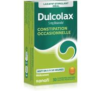 Opella Dulcolax 5mg 30 Comprimés Enrobés Gastrorésistants