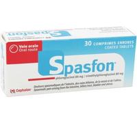Médicaments sans ordonnance > Médicaments contre les troubles de digestion et les nausées > Médicaments contre les maux d'estomac Spasfon x 30