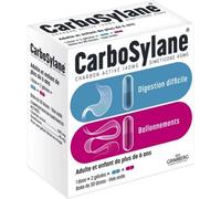 Médicaments sans ordonnance > Médicaments contre les troubles de digestion et les nausées > Médicaments contre les ballonnements Carbosylane Gélules 2 30 + 30