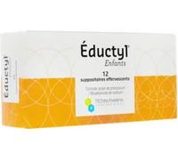Médicaments sans ordonnance > Médicaments contre les troubles de digestion et les nausées > Médicaments contre la constipation Eductyl Enfants Suppositoires Effervescents x 12
