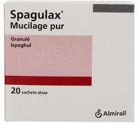 Médicaments sans ordonnance > Médicaments contre les troubles de digestion et les nausées > Médicaments contre la constipation Spagulax Mucilage Pur Sachets x 20 - Constipation - Pharmacie en ligne La