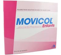 Movicol Enfants Poudre Pour Solution Buvable Sachet 20x6,9g