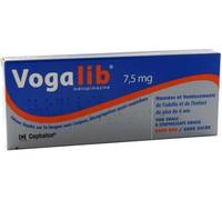Médicaments sans ordonnance > Médicaments contre les troubles de digestion et les nausées > Médicaments contre les nausées et les vomissements Vogalib 7,5 mg sans sucre Comprimés à sucer x 8