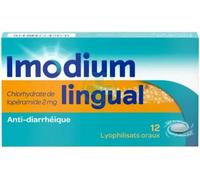 Médicaments sans ordonnance > Médicaments contre les troubles de digestion et les nausées > Médicaments contre la diarrhée Imodiumlingual 2 mg Comprimés à sucer x 12