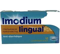 Médicaments sans ordonnance > Médicaments contre les troubles de digestion et les nausées > Médicaments contre la diarrhée Imodiumlingual 2 mg Comprimés à sucer x 12