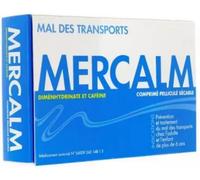 Médicaments sans ordonnance > Médicaments contre les troubles de digestion et les nausées > Médicaments contre les nausées et les vomissements Mercalm Comprimés x 15