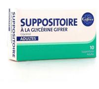 Médicaments sans ordonnance > Médicaments contre les troubles de digestion et les nausées > Médicaments contre la constipation Gifrer Suppositoires à la Glycérine Adultes x 10