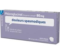 Médicaments sans ordonnance > Médicaments contre les troubles de digestion et les nausées > Médicaments contre la digestion difficile Phloroglucinol Biogaran Conseil 80 mg Comprimés Orodispersibles x