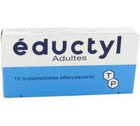 Médicaments sans ordonnance > Médicaments contre les troubles de digestion et les nausées > Médicaments contre la constipation Eductyl Adultes Suppositoires x 12