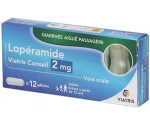 Médicaments sans ordonnance > Médicaments contre les troubles de digestion et les nausées > Médicaments contre la diarrhée Lopéramide Mylan Viatris 2 mg Gélules x 12
