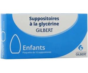 Médicaments sans ordonnance > Médicaments contre les troubles de digestion et les nausées > Médicaments contre la constipation Gilbert Enfant Suppositoires x 10