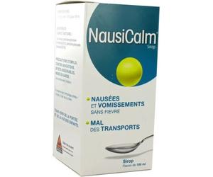 Médicaments sans ordonnance > Médicaments contre les troubles de digestion et les nausées > Médicaments contre les nausées et les vomissements NausiCalm Sirop 150 ml