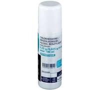 Médicaments sans ordonnance > Médicaments de premiers soins > Médicament antiseptique Chlorhexidine Benzalkonium Alcool Benzylique Biogaran Spray 100 ml