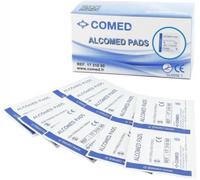 Médicaments sans ordonnance > Médicaments de premiers soins > Médicament antiseptique > Compresses antiseptiques Comed Alcomed Tampons Alcoolisés x 100