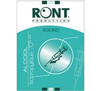 Médicaments sans ordonnance > Médicaments de premiers soins > Médicament antiseptique > Compresses antiseptiques Ront Serviettes Alcool 70% x 100 - Compresses antiseptiques - Pharmacie en ligne LaSant