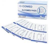 Médicaments sans ordonnance > Médicaments de premiers soins > Médicament antiseptique > Compresses antiseptiques Comed Alcomed Tampons Alcoolisés x 100
