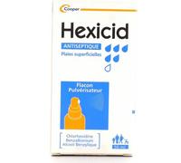 Médicaments sans ordonnance > Médicaments de premiers soins > Médicament antiseptique Cooper Hexicid antiseptique 50 ml