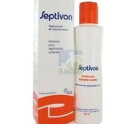 Médicaments sans ordonnance > Médicaments de premiers soins > Médicament antiseptique Septivon Solution250 ml