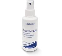 Médicaments sans ordonnance > Médicaments de premiers soins > Médicaments contre les bleus, les coups et les bosses Diaseptyl 0,5% 125 ml