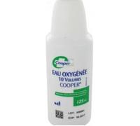 Médicaments sans ordonnance > Médicaments de premiers soins > Médicaments pour soulager les piqûres d'insectes Cooper Eau oxygénée 10V125 ml