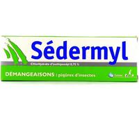 Médicaments sans ordonnance > Médicaments de premiers soins > Médicaments pour soulager les piqûres d'insectes Sédermyl 0,75% Crème 35 g