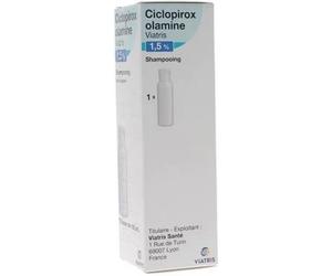 Médicaments sans ordonnance > Médicaments dermatologiques > Médicaments contre la dermite séborrhéique Ciclopirox Olamine Mylan Viatris 1,5% Shampooing 100 ml