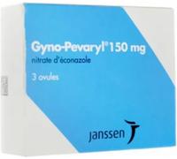 Médicaments sans ordonnance > Médicaments dermatologiques > Médicaments contre les mycoses Gyno Pevaryl 150 mg Ovule x 3