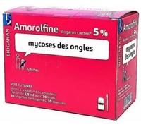 Médicaments sans ordonnance > Médicaments dermatologiques > Médicaments contre les mycoses > Médicaments contre la mycose des ongles > Vernis à ongles antifongique pour mycose Amorolfine Biogaran Cons