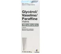 Médicaments sans ordonnance > Médicaments dermatologiques > Médicaments pour traiter une irritation cutanée Mylan Viatris Glycérol Vaseline Paraffine Crème 250 g