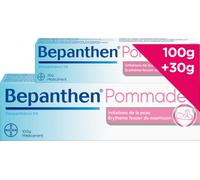 Médicaments sans ordonnance > Médicaments dermatologiques > Médicaments pour traiter une irritation cutanée Bepanthen Pommade 5 % 100 g + 30 g