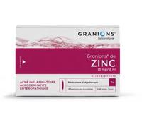 Médicaments sans ordonnance > Médicaments dermatologiques > Médicaments pour traiter une irritation cutanée Granions de Zinc 15 mg/2 ml