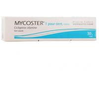 Médicaments sans ordonnance > Médicaments dermatologiques > Médicamments contre les mycoses Mycoster 1% Crème 30 g - Mycoses - Pharmacie en ligne LaSante.net