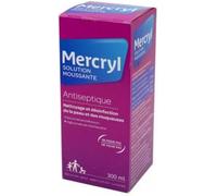 Médicaments sans ordonnance > Médicaments dermatologiques Mercryl Solution Moussante 300 ml