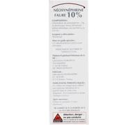Médicaments sans ordonnance > Médicaments d'ophtalmologie > Goutte pour le fond d'œil Néosynéphrine Faure 10% collyre 5 ml