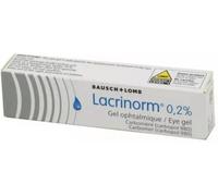 Médicaments sans ordonnance > Médicaments d'ophtalmologie > Gouttes contre la sécheresse oculaire Lacrinorm 0,2% Gel Ophtalmique Tube 10 g