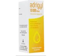 Médicaments sans ordonnance > Médicaments pour bébé > Vitamines Pour Bébé Adrigyl 10000UI/ml Solution buvable en gouttes 10 ml