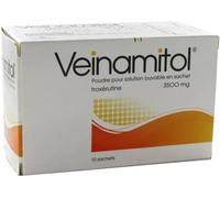Médicaments sans ordonnance > Médicaments pour la circulation veineuse > Médicaments contre les hémorroïdes Veinamitol 3500 mg Sachets x 10