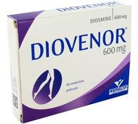 Médicaments sans ordonnance > Médicaments pour la circulation veineuse > Médicaments contre les hémorroïdes Diovenor 600 mg x 30