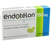 Médicaments sans ordonnance > Médicaments pour la circulation veineuse > Médicaments contre les hémorroïdes Endotelon 150 mg x 60