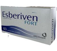 Médicaments sans ordonnance > Médicaments pour la circulation veineuse > Médicaments contre les hémorroïdes Esberiven Fort x 60