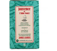Médicaments sans ordonnance > Médicaments pour la circulation veineuse > Médicaments contre les jambes lourdes Jouvence de l'Abbé Soury Comprimés - Jambes lourdes - Pharmacie en ligne LaSante.netx 60