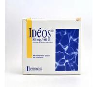 Médicaments sans ordonnance > Médicaments pour la forme et la vitalité > Médicaments à base de vitamines et de minéraux > Médicaments à base de vitamine D Ideos 500mg/400UI Comprimés x 60